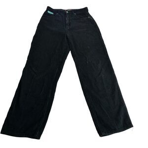 Empyre Tori Black Skate Corduroy Pants 29x29 Womens Size 5